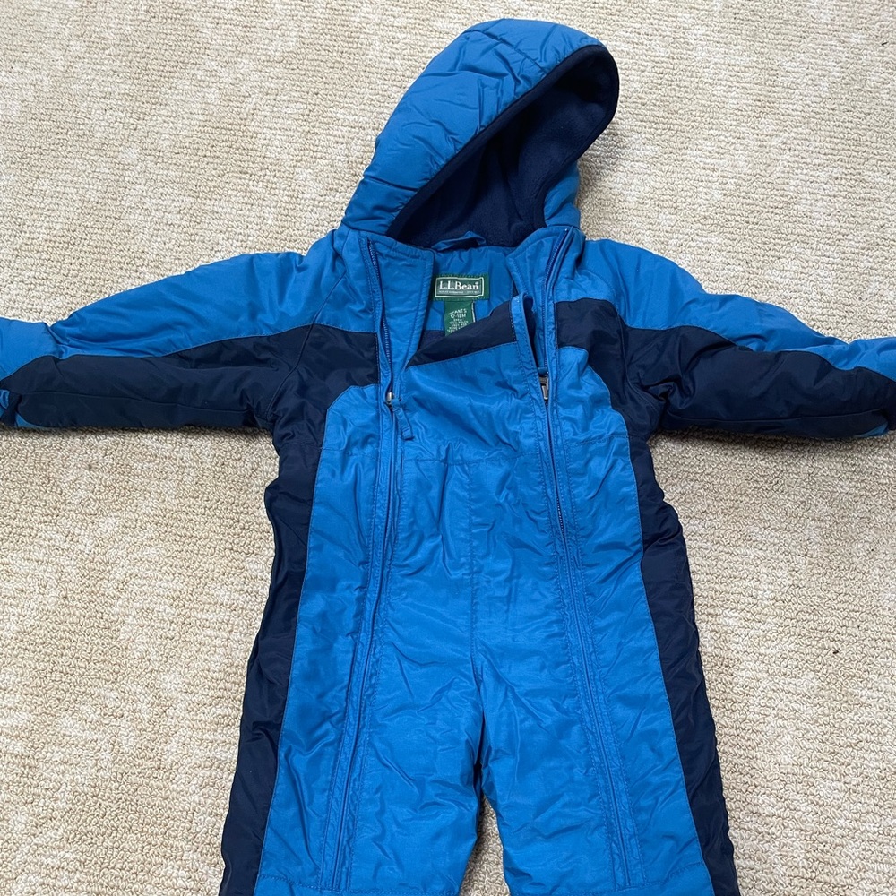 LL Bean snowsuit EUC